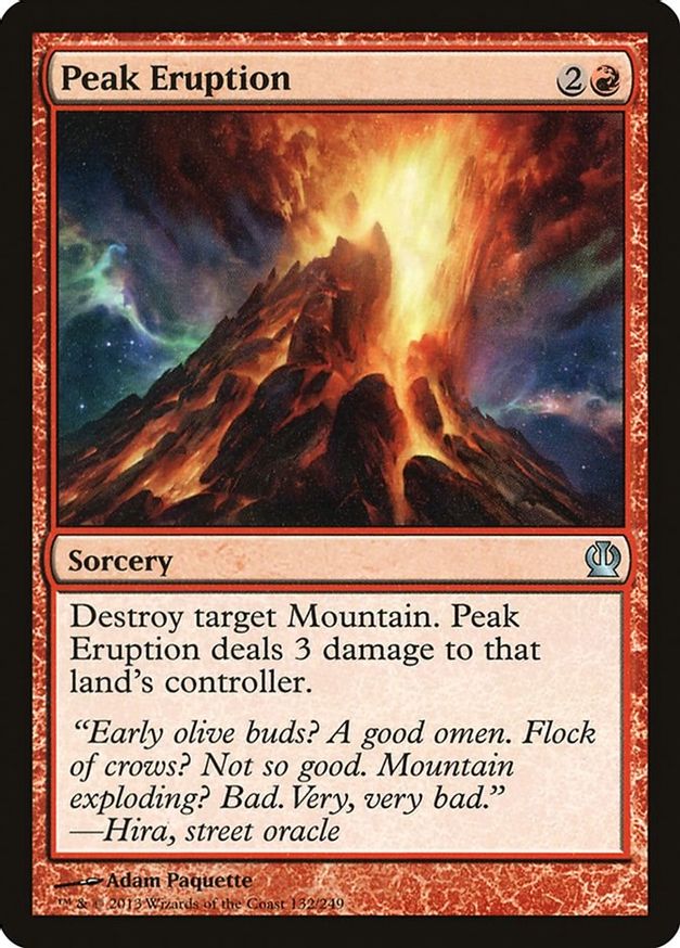 Peak Eruption | 132