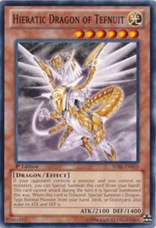 Hieratic Dragon of Tefnuit | SDBE-EN010