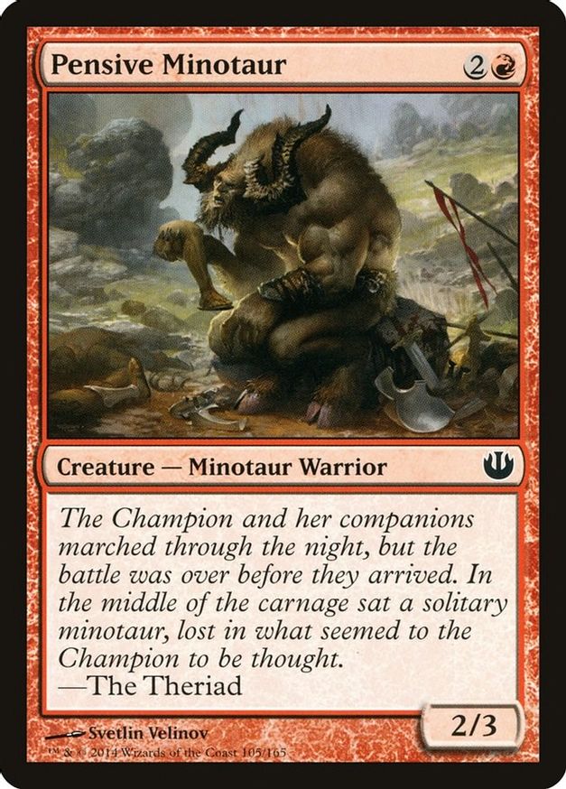 Pensive Minotaur | 105