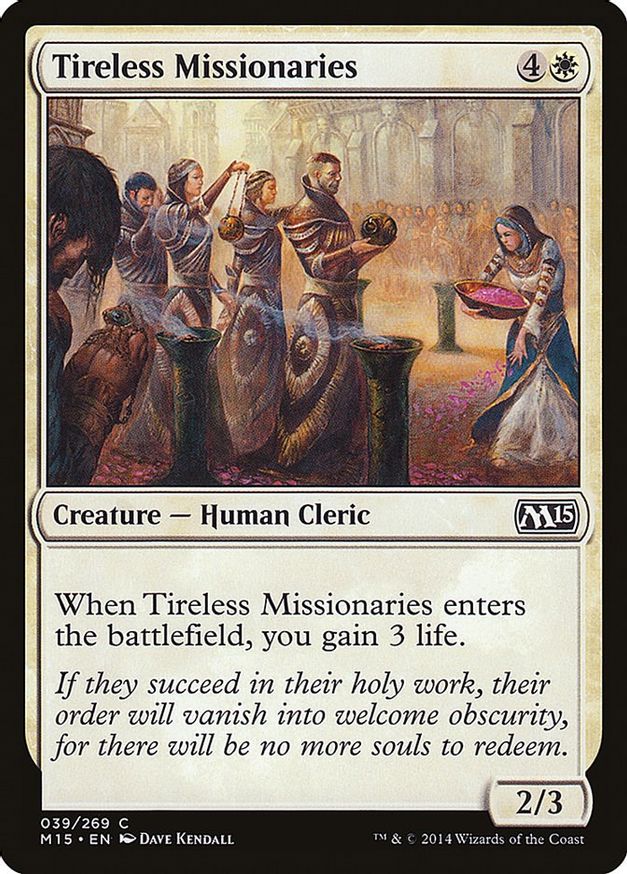 Tireless Missionaries | 39