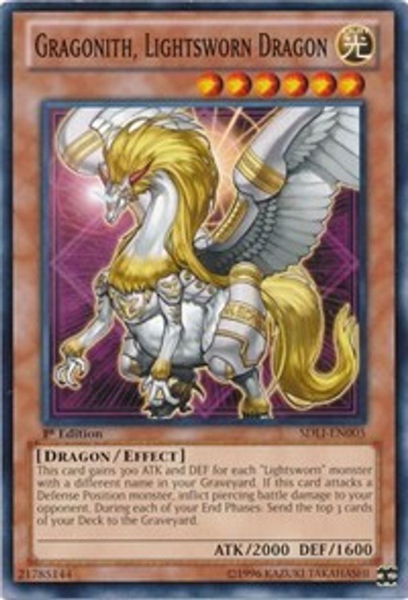 Gragonith, Lightsworn Dragon | SDLI-EN005