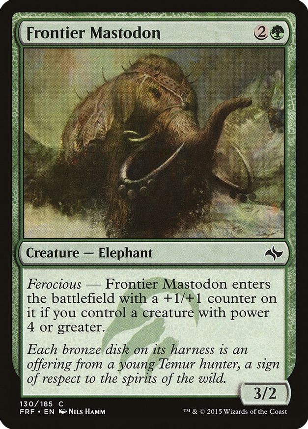 Frontier Mastodon | 130