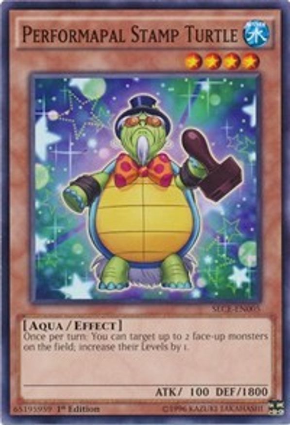 Performapal Stamp Turtle | SECE-EN005