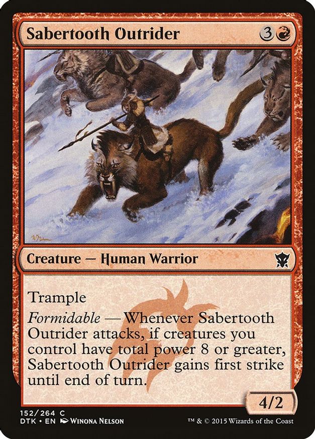 Sabertooth Outrider | 152